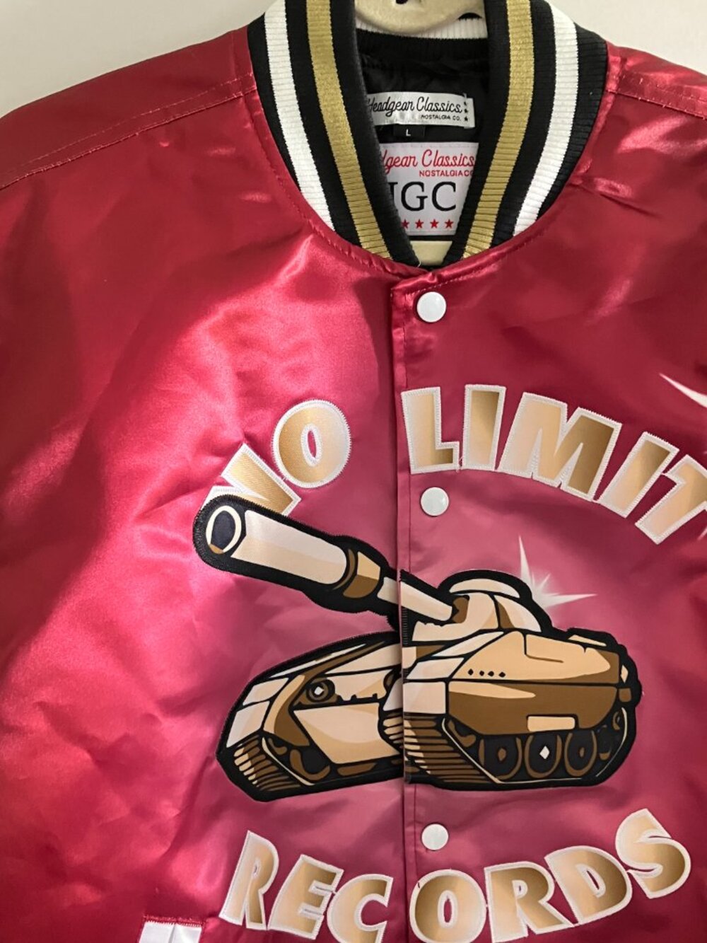 NWT Headgear Classics No Limit Records Master P Satin… - Gem